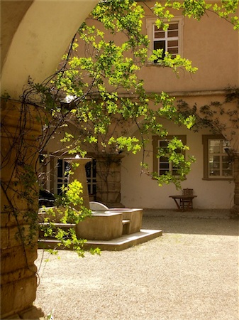 Arkadenhof im Barockschloss Zeilitzheim