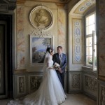 Brautpaar im Freskensaal Schloss Zeilitzheim Foto Denis Meyer. Foto: dm photography [Denis Meyer]